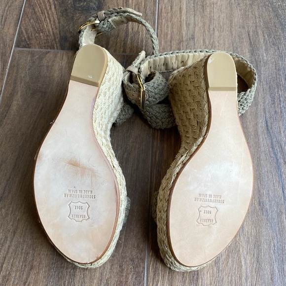 Stuart Weitzman Alex Wedge Sandals - Picture 7 of 10